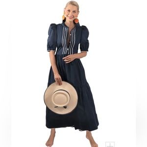 Gretchen Scott navy dress